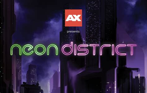 anime expo neon district|More.